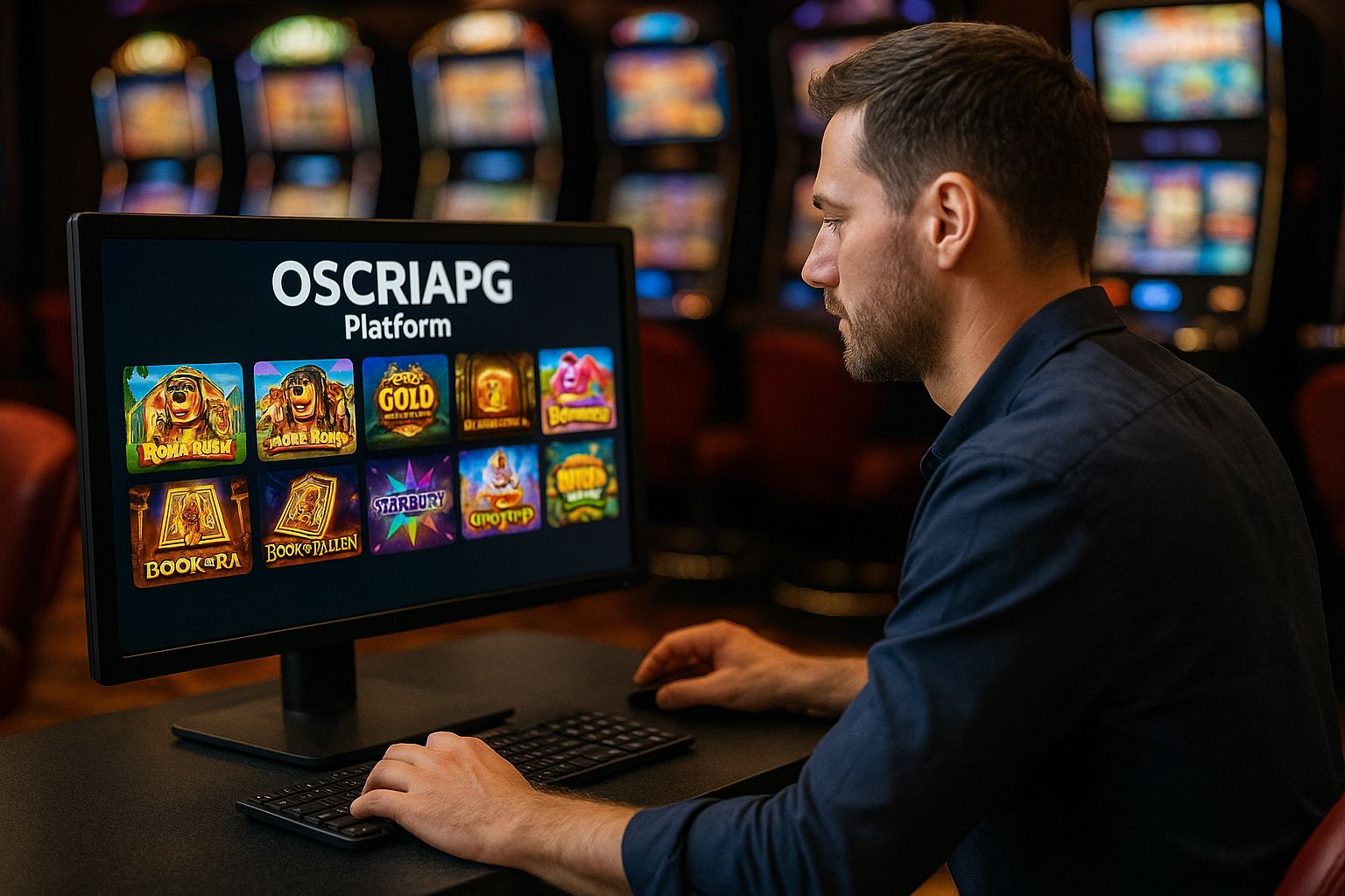 Jogos de Slot no Casino Online OSCRIAPG