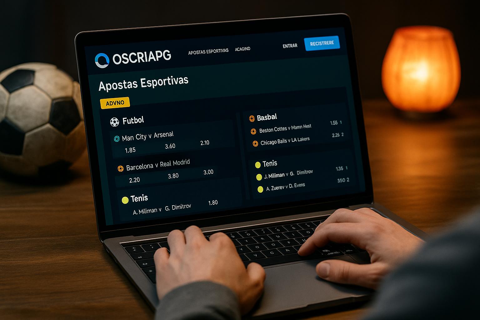 Apostas esportivas no cassino online OSCRIAPG