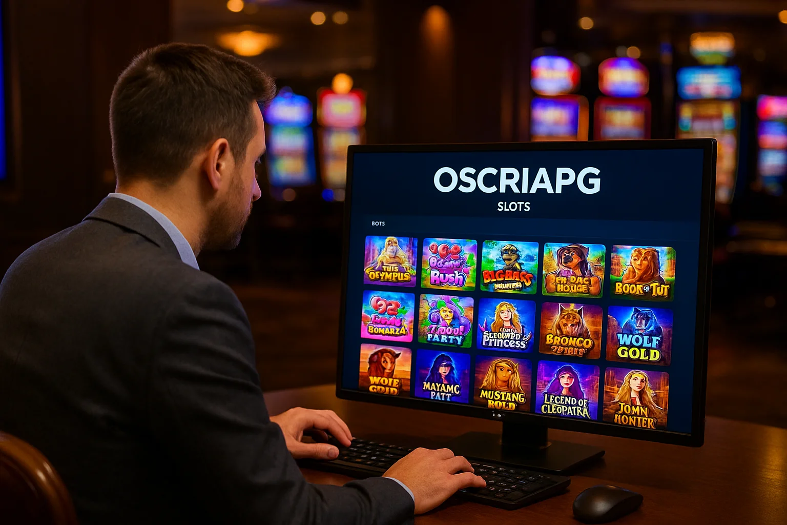 Explore o mundo das slot machines no OSCRIAPG Casino